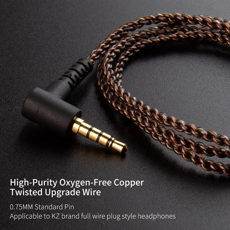 High purity oxygen free copper twisted in ear cable