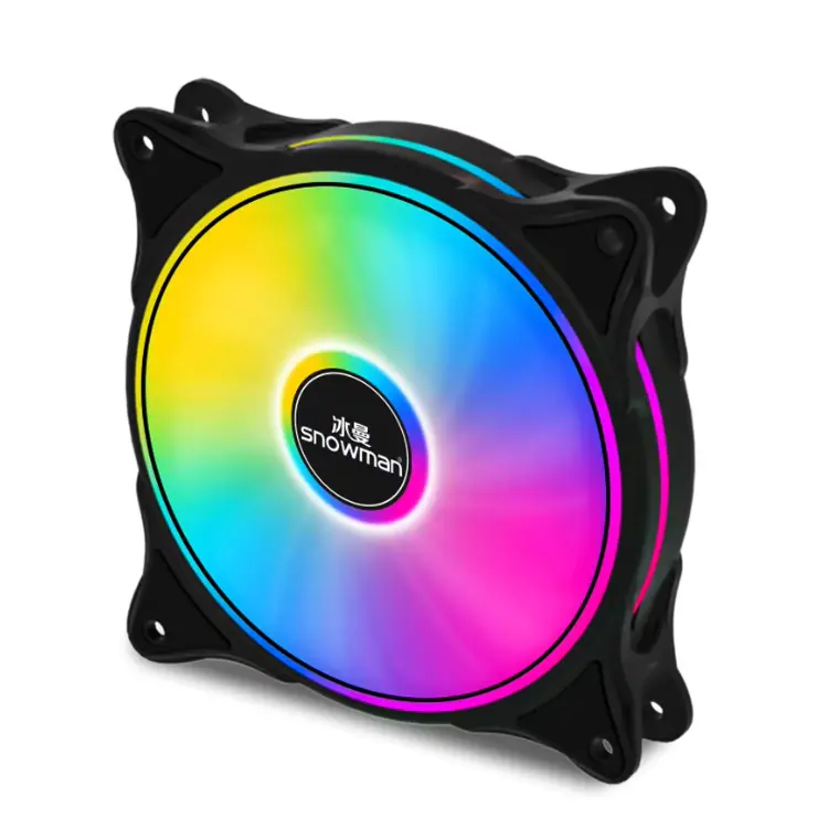 Snowman CF120 ARGB 120mm Gaming Cooling Fan – RGB PC Case Fan